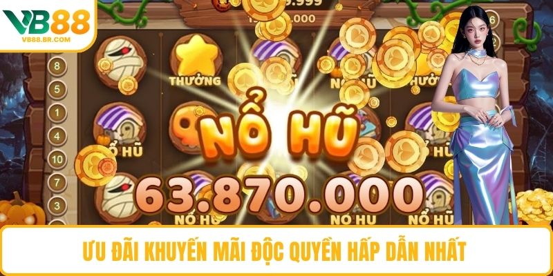 Ưu đãi khuyến mãi độc quyền hấp dẫn nhất